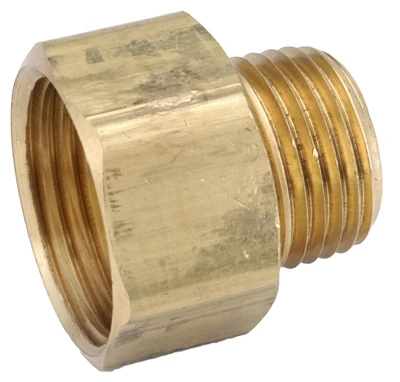 Garden Hose Adapter, Lead-Free Brass, 3/4 FGH x 3/4 In. MIP