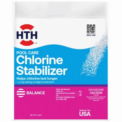 Pool Care Chlorine Stabilizer, 4 Lbs