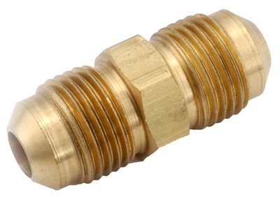Brass Flare Union, Lead Free, 1/4 x 1/4 In.