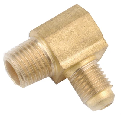 Brass Flare Elbow, Lead Free, 1/4 x 3/8 In. MIP