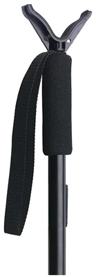 Shooter's Staff, Black Aluminum, 21.5 to 61 In.