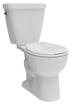 Prelude Toilet Kit, Low-flow, Round-front, White Vitreous China, 2-pc.