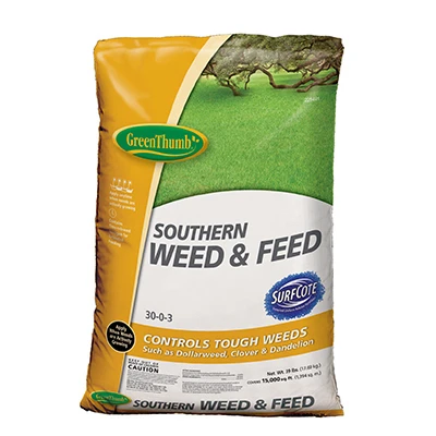 Southern Weed & Feed, 30-0-3 Formula, Covers 15,000-Sq. Ft.