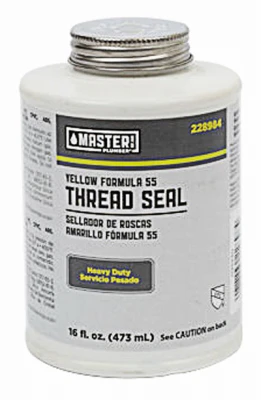 Yellow Formula 55 Thread Seal, 16-oz.