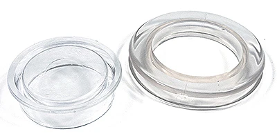 Umbrella Ring Cap Set, Clear