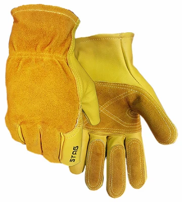 Fencing Work Gloves, Premium Cowhide Leather, Men's M