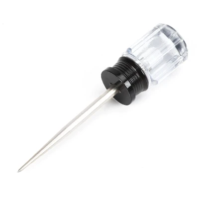 Scratch Awl, Plastic Handle, Vanadium Steel Shaft, 4 In.