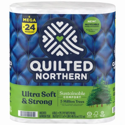 Quilted Northern Ultra‑Soft 2‑Ply Bathroom Tissue – Premium Toilet Paper