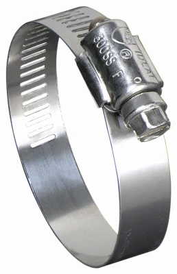 Hose Clamp, Marine Grade, Stainless Steel, 6-1/2 x 8-1/2 In.