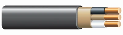8/2 Non-Metallic Romex Sheathed Cable With Ground, Copper, 125 Ft.