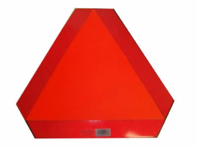 Slow Moving VehicleEmblem, Poly-Styrene Backing