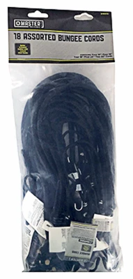Assorted Tie-Down Cords, 18-Pk.