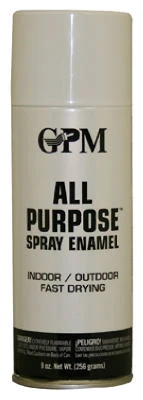 Spray Paint, Gloss White, 9 oz.