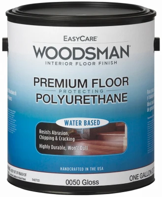 Woodsman Varnish & Floor Finish, Water-Base Gloss, Gallon