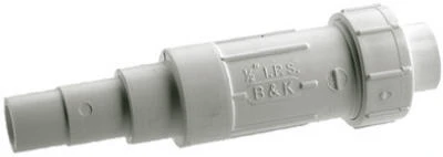 PVC Solvent Weld Adjustable Repair Pipe Coupling, 1-1/4 In.