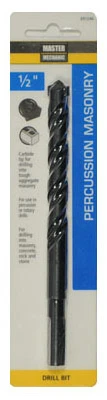 Percussion Masonry Drill Bit, 1/2 x 6 In.