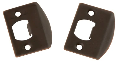 Bronze Full Lip Strike Plated Steel Plate, Adjustable Tab