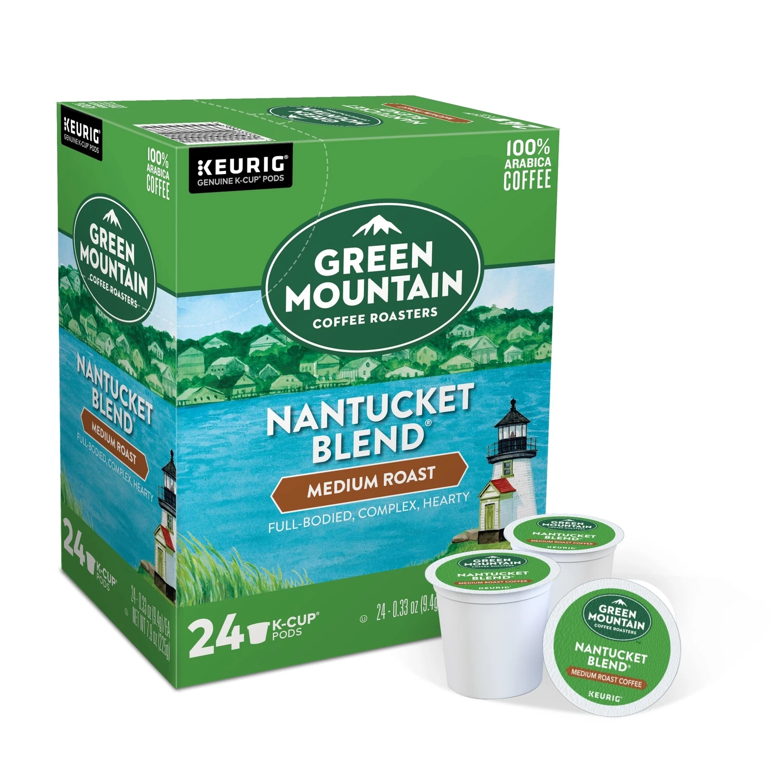 Green Mountain Nantucket Blend K-Cups, 24-Ct.