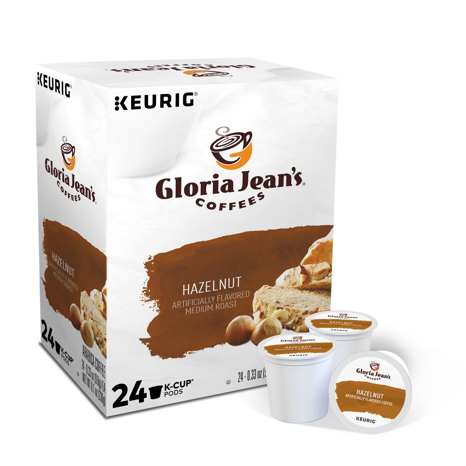Gloria Jeans Hazelnut K-Cups, 24-Ct.