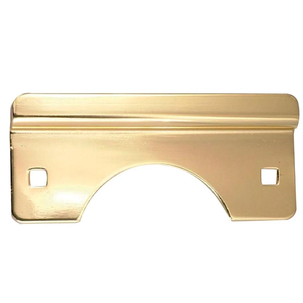 Brass Latch Guard, 2-1/2 x 6 In.
