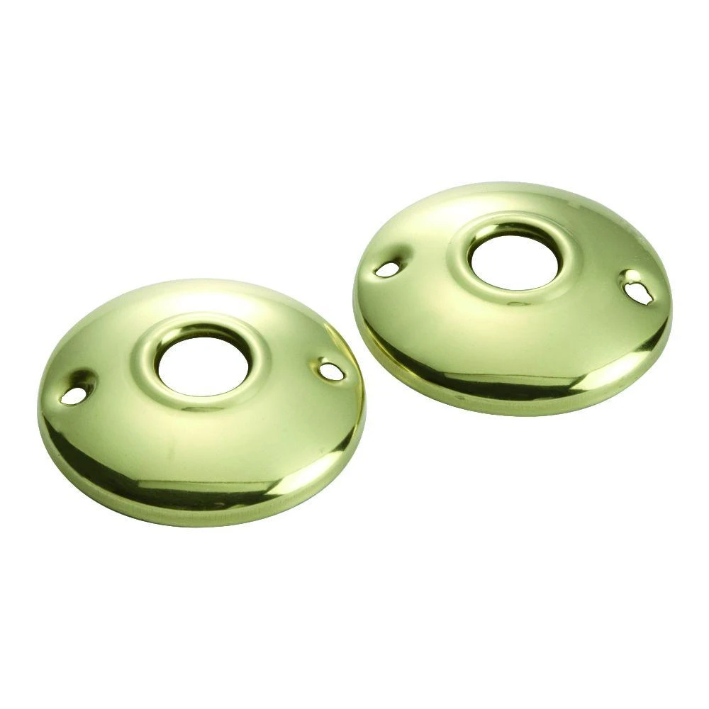 Brass-Plated Steel Replacement Roses, 2-1/2 In., 2-Pk.