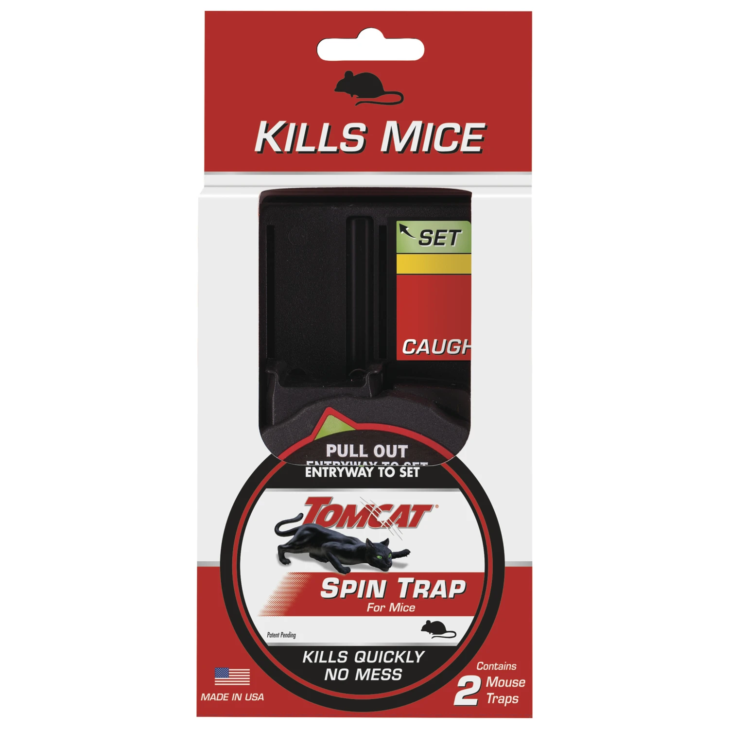 Spin Mouse Trap, 2-Pk.