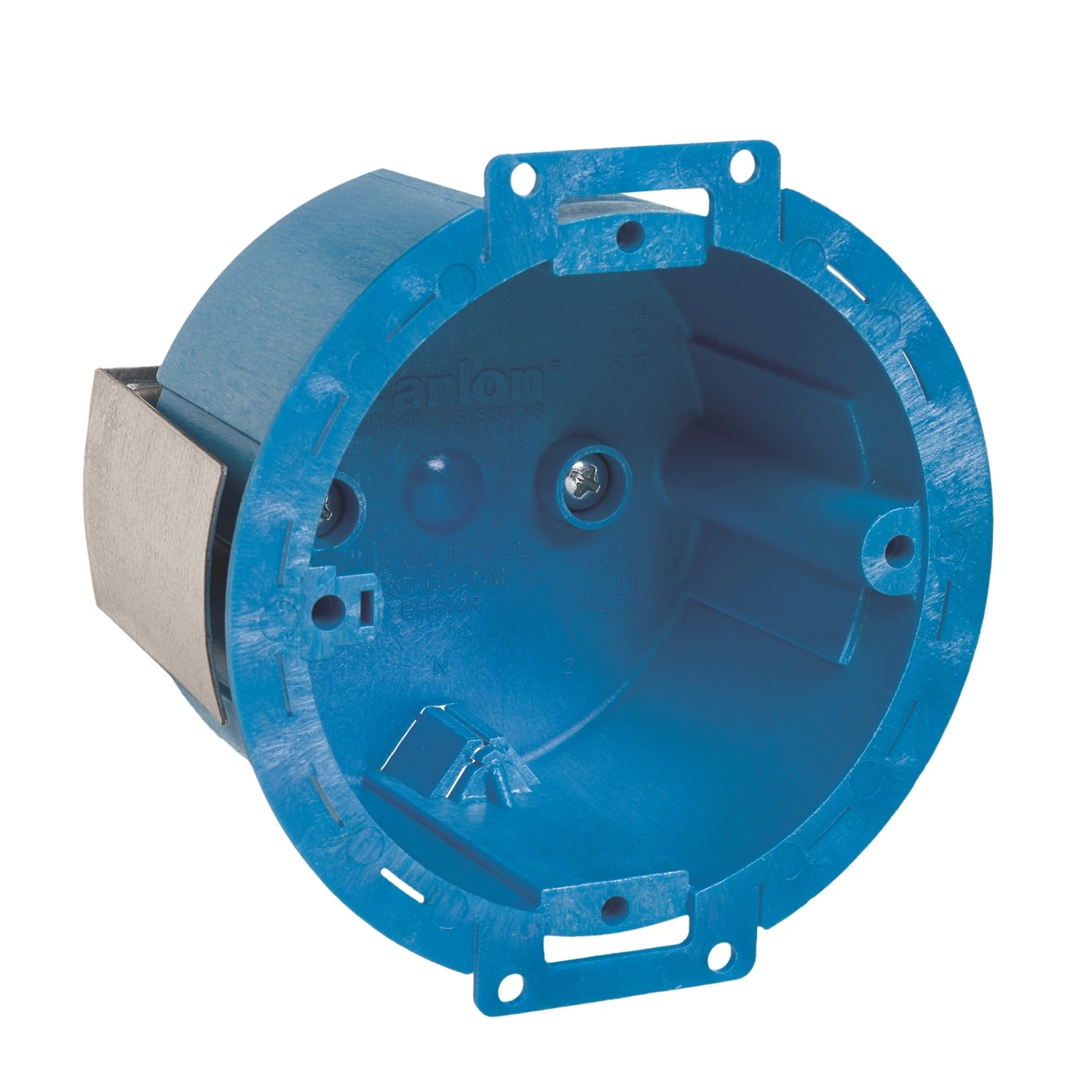 SuperBlue Old Work Ceiling Electrical Box, 3 In. Round