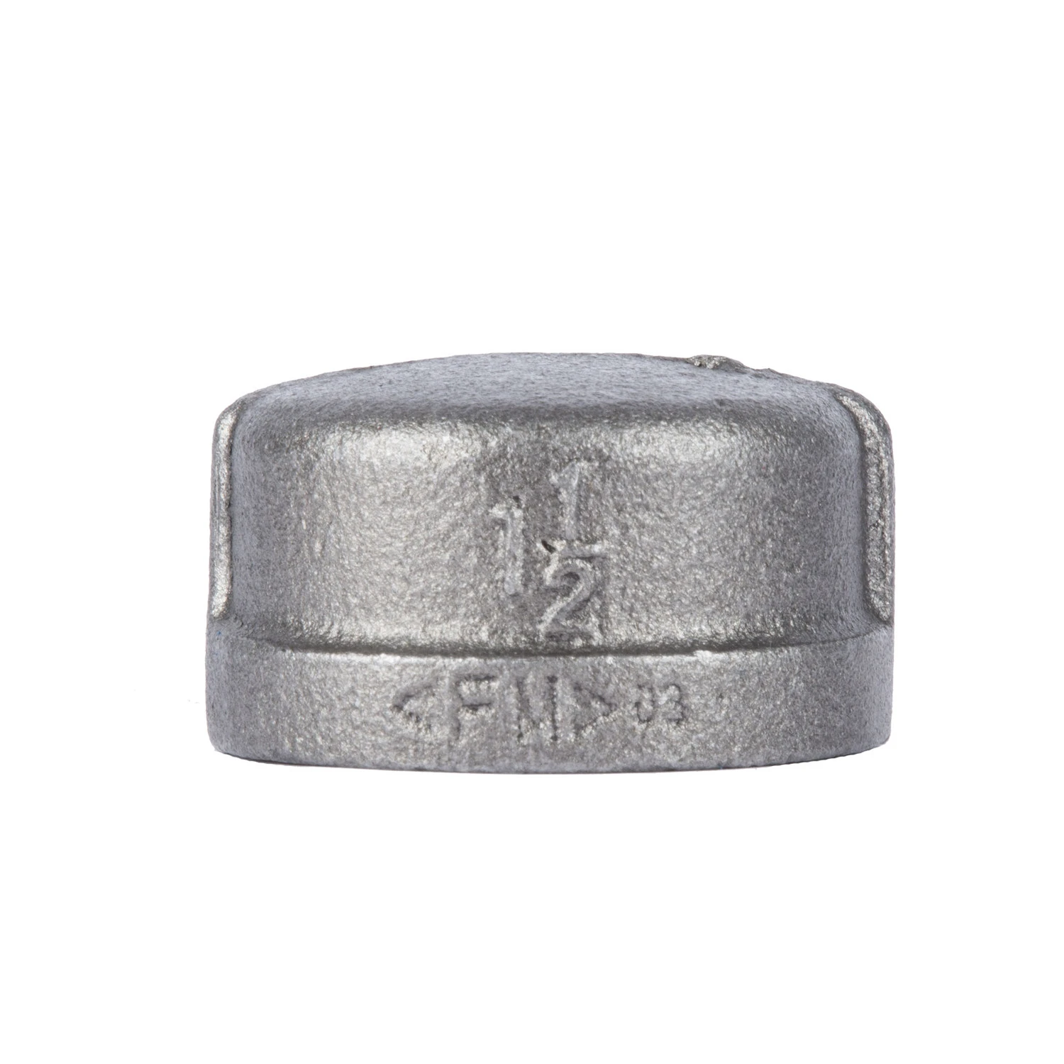 1-1/2 In. Black Pipe Cap