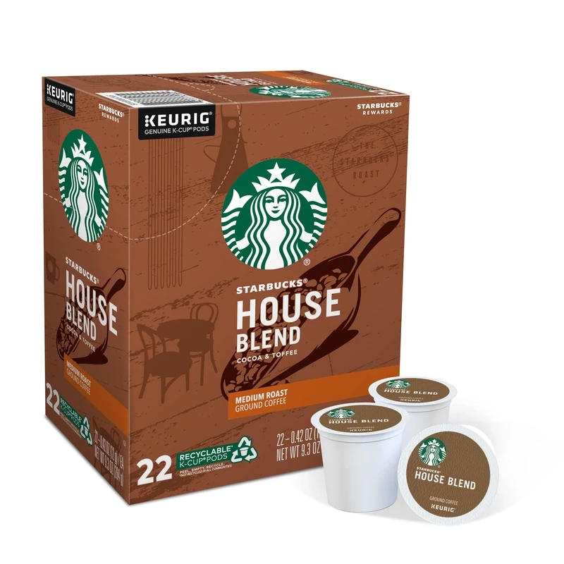 Starbucks House Blend K-Cups, 22-Ct.
