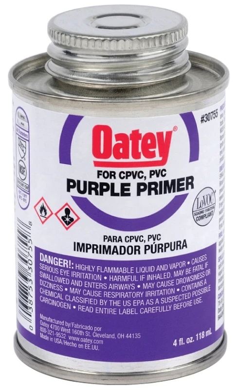 Purple Pipe Primer, 4 oz.