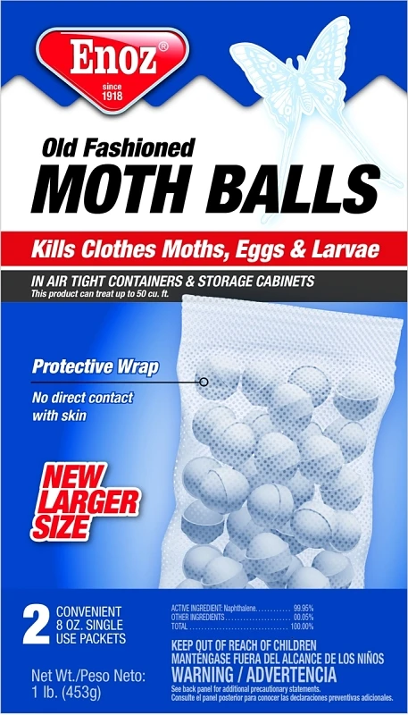 Moth Balls, 16-oz.