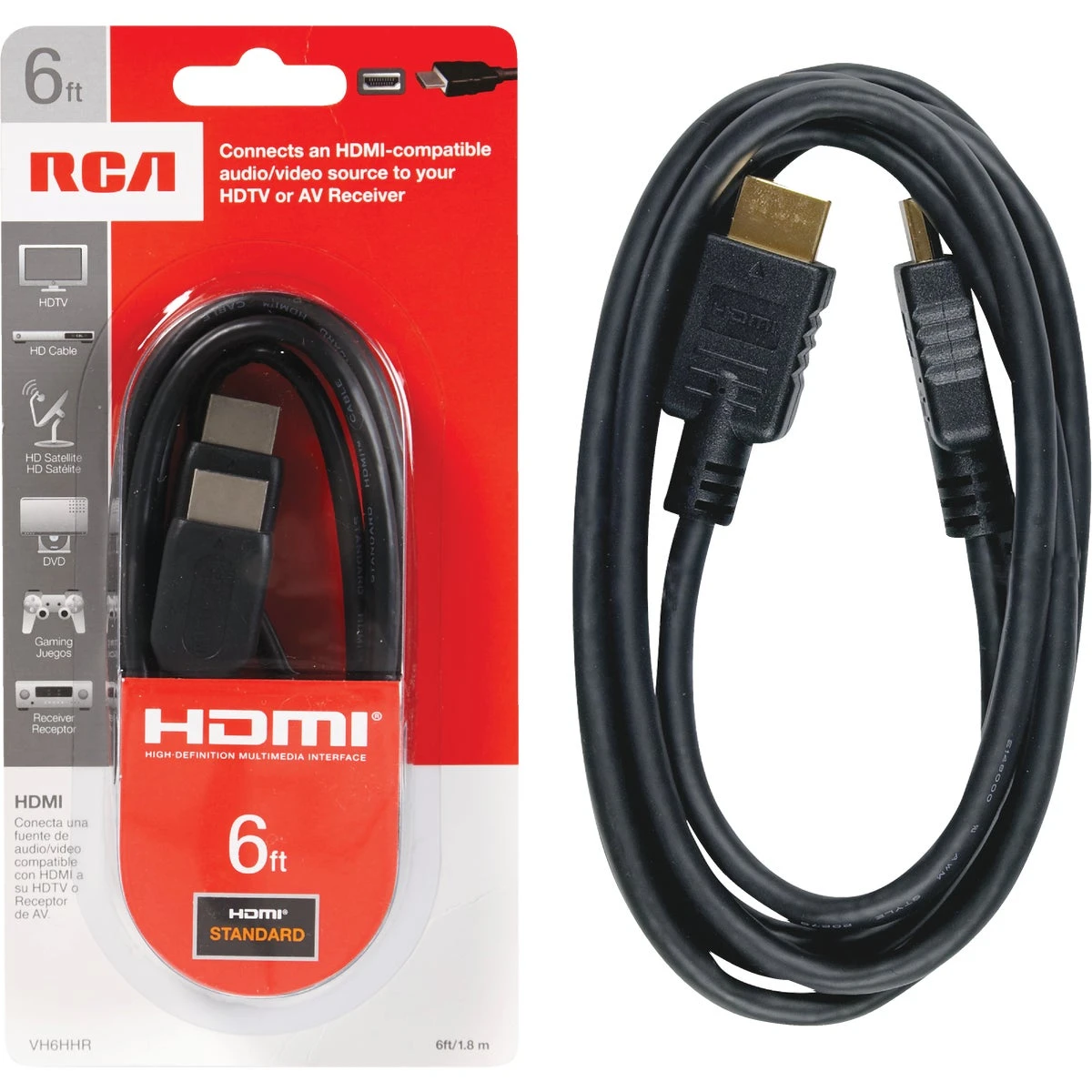 HDMI Cable, 6 Ft.