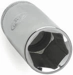 1/2 In. Drive, 11/16 In., 6-Point Deep Socket