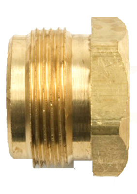 Throwaway Propane Cylinder Adapter, 1-In. -20 Male x 1/4-In. FPT