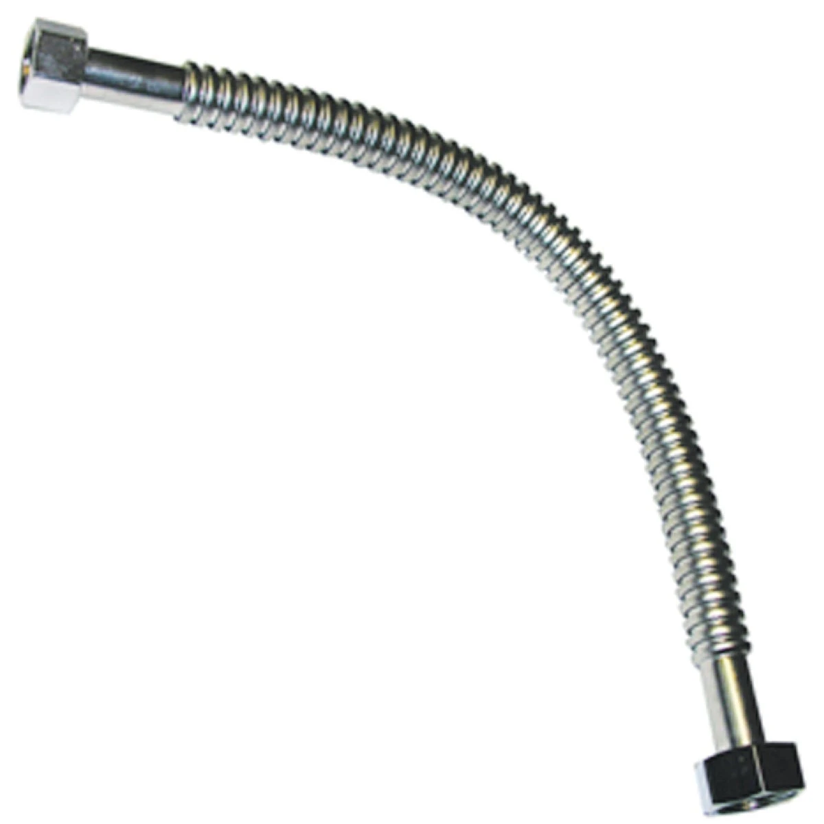Magna Flex Water Heater Connector, Stainless Steel, 3/4 x 3/4 x 18-In.