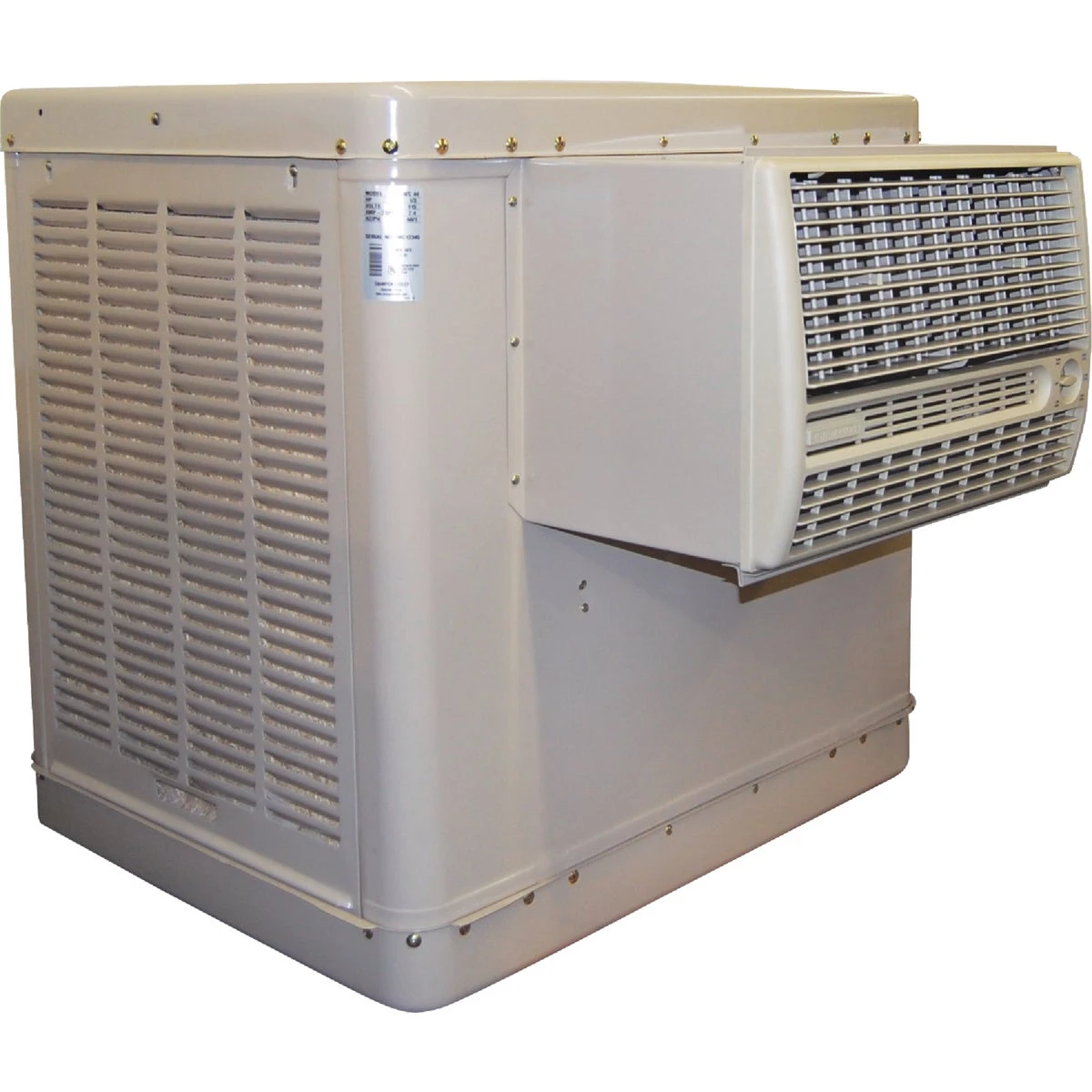 4000 CFM 2-Speed Evaporative Window Cooler for 1100 Sq. Ft. (with Motor and Remote Control)