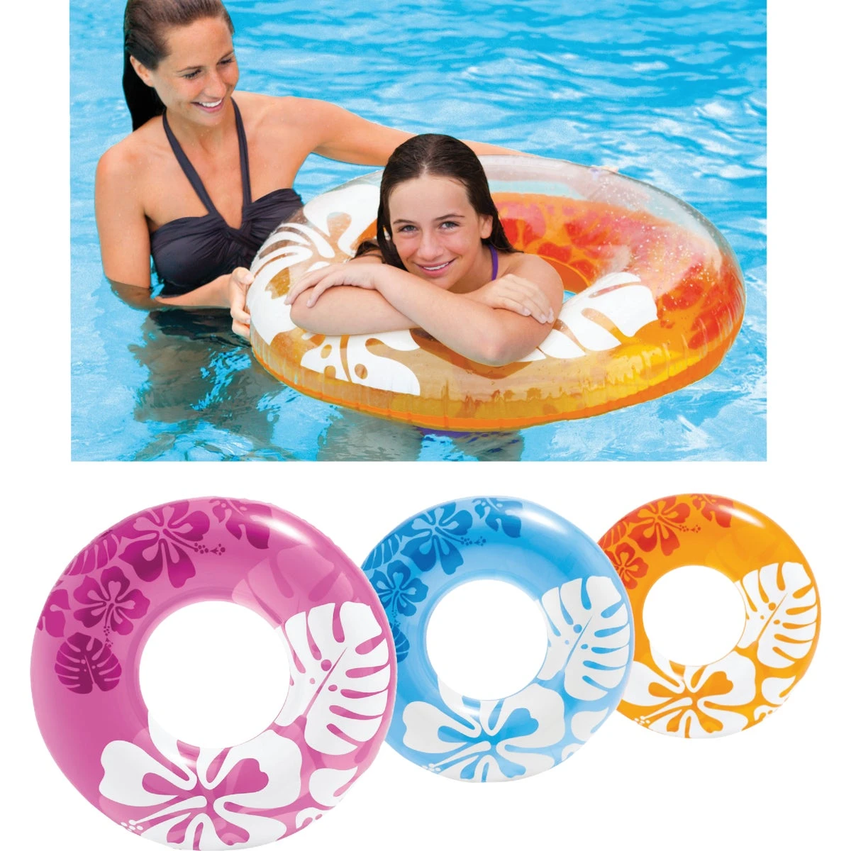 Pool Tubes, 36 In., Assorted Colors