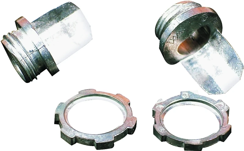 2-Pack 1/2-Inch Metal Box Connector