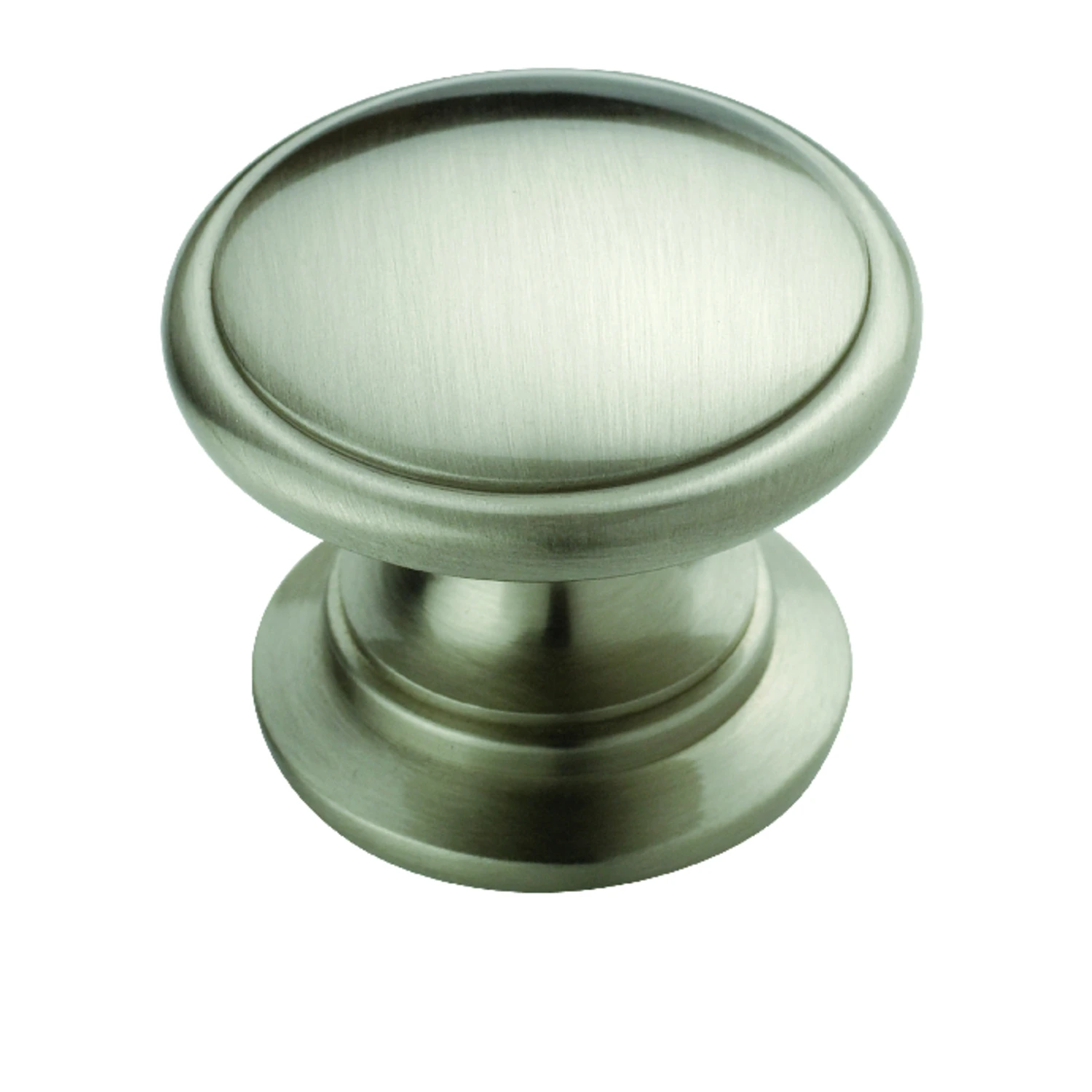 Ravino Cabinet Knob, Satin Nickel, 1-1/4 In. Round