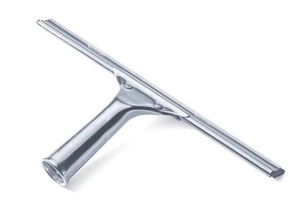 Professional Window Squeegee, Stainless Steel, 12 In.