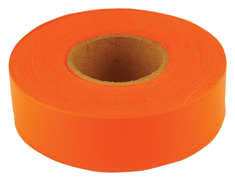 Orange Flagging Boundary Tape, 300 Ft.