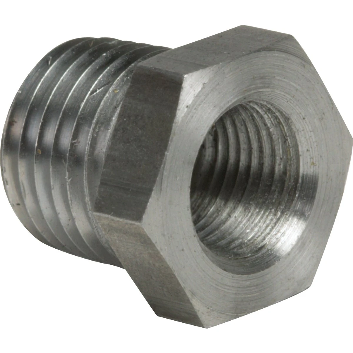 Black Pipe Hex Bushing, 1 x 1/2 In.