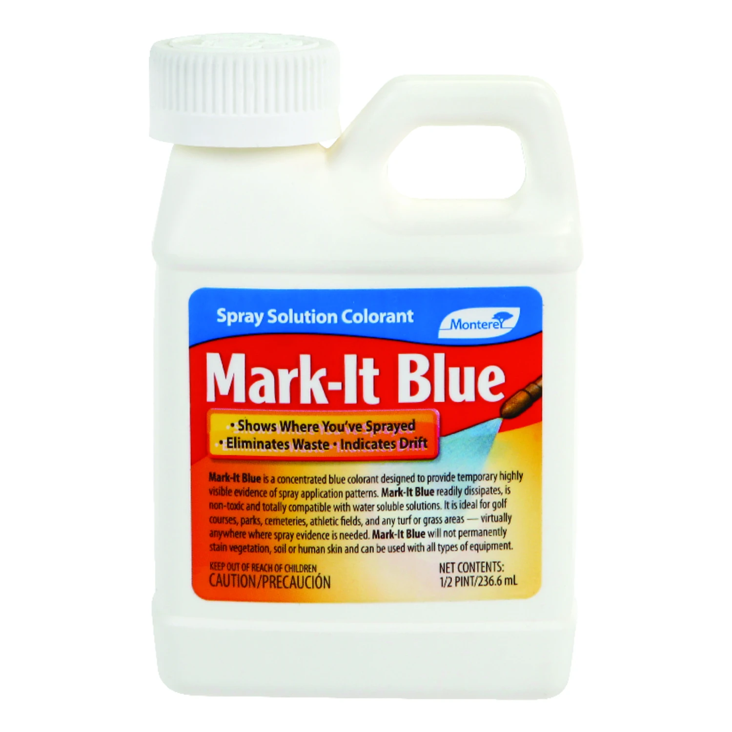 Mark-It-Blue Spray Solution, 8 oz.