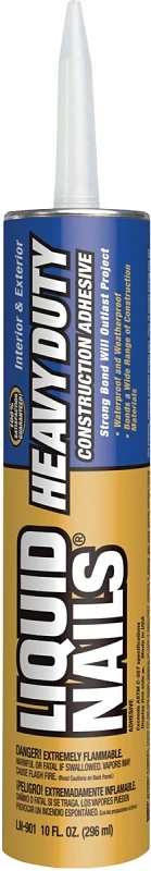 Heavy-Duty Construction/Remodeling Adhesive, 10-oz.