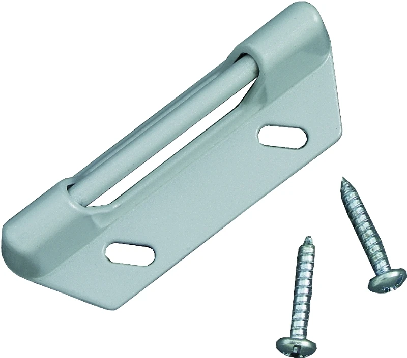 Storm/Screen Door Replacement Strike Plate, Aluminum