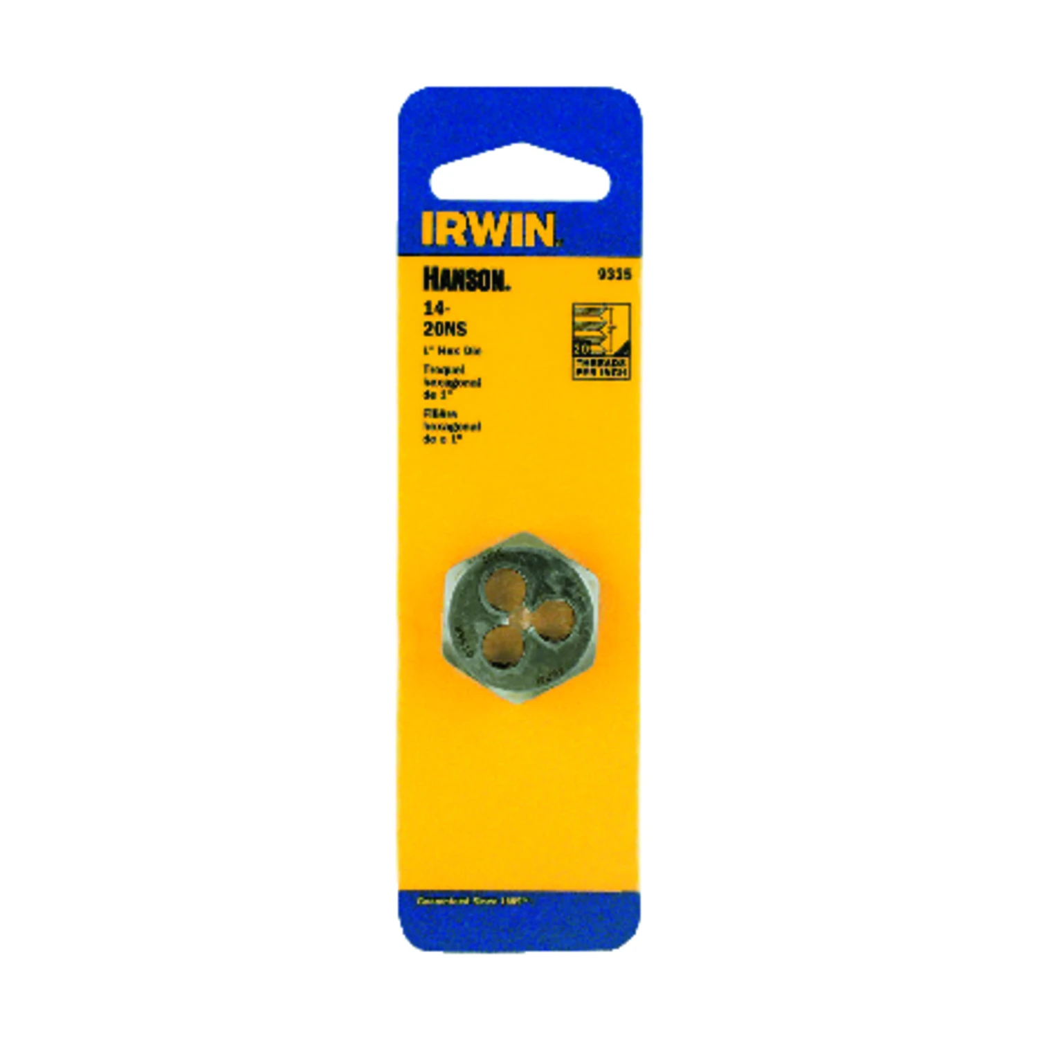Hexagon Machine Screw Die, National Special Thread, #14 x 20