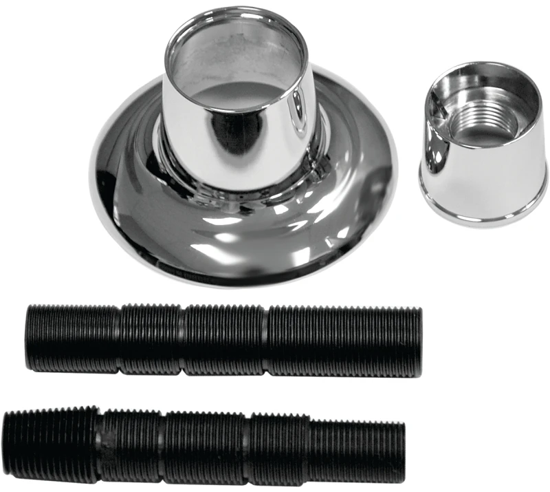Tub & Shower Flange, Universal, Adjustable, Chrome