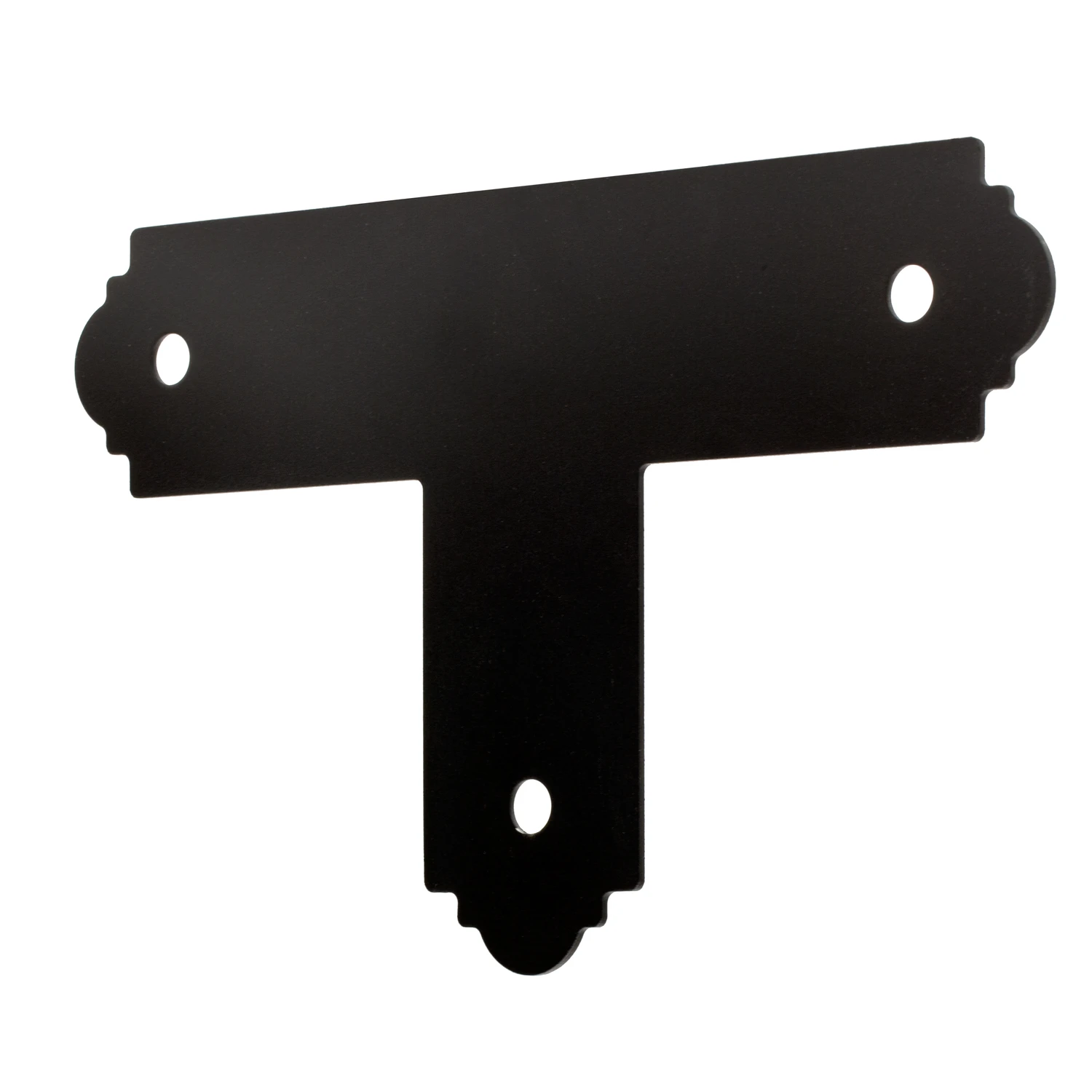 Outdoor Accents T Strap, ZMAX Coated, Galvanized Steel, 4 x 4 In.