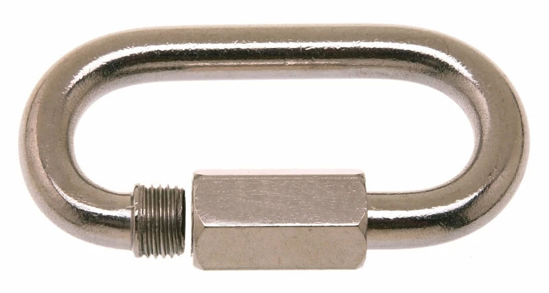 Quick Snap Link, Stainless Steel, 3/8-In.