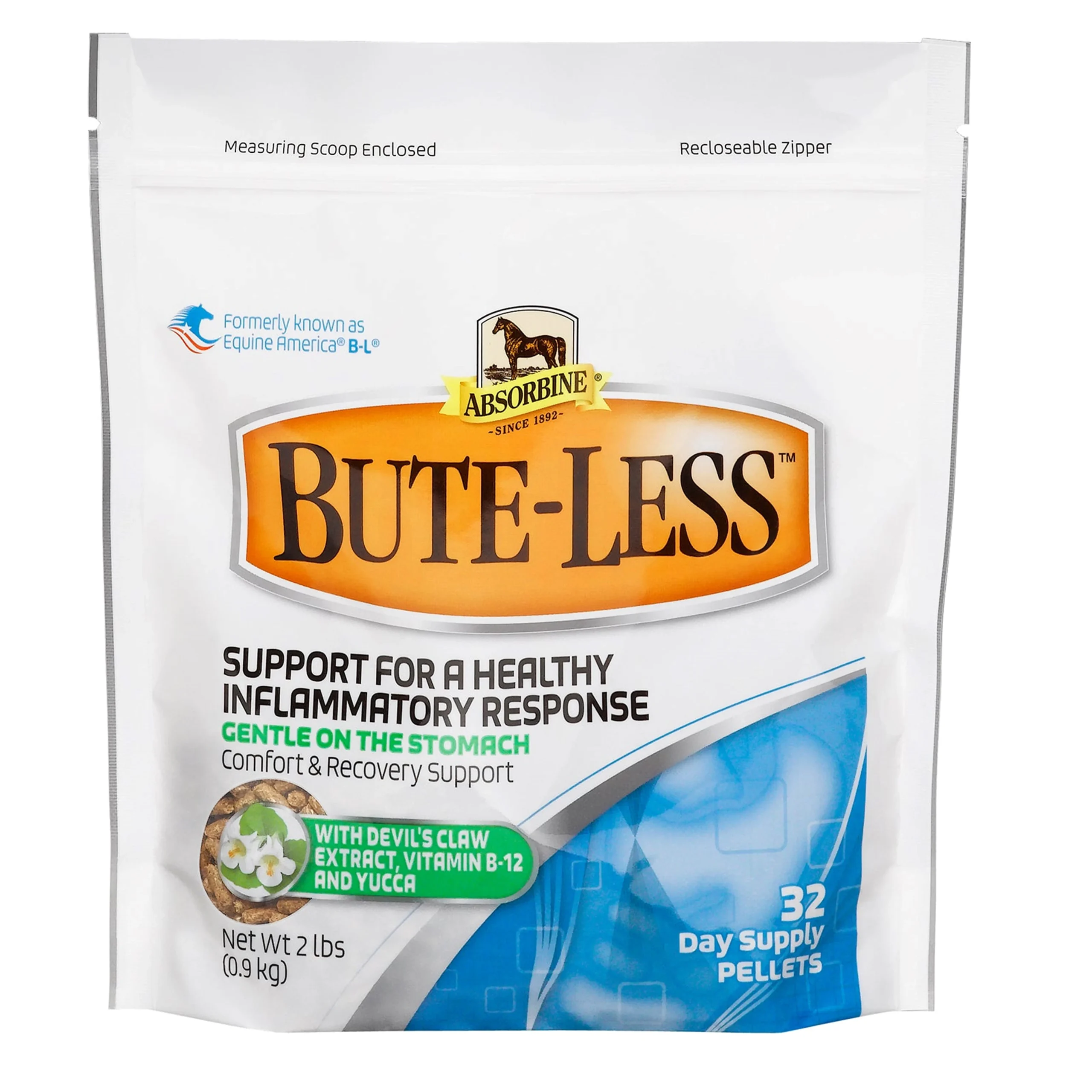 Bute-Less Equine Recovery Support Pellets, 2-Lbs.